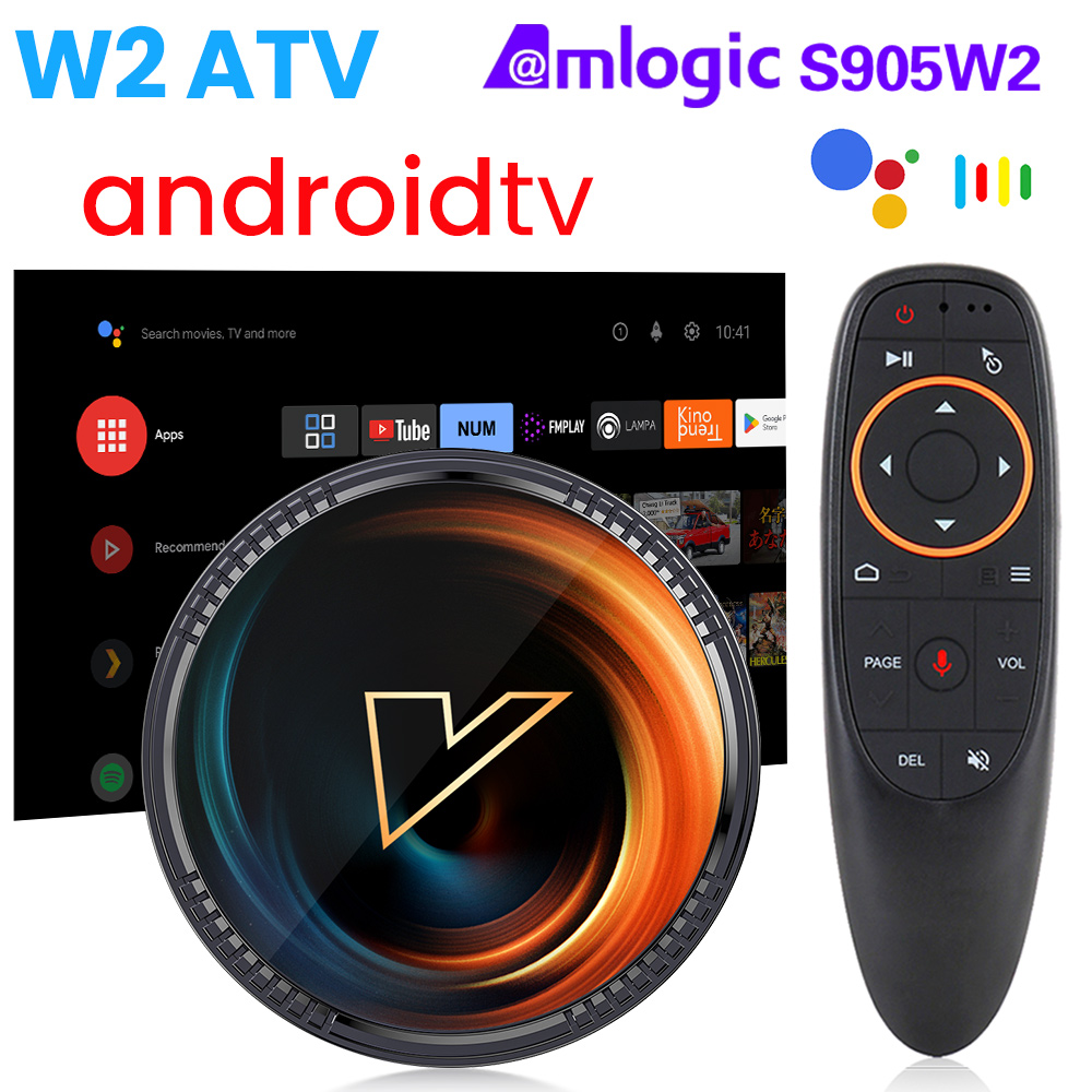 Gaming Console Tv Stand - Boîtier TV intelligent VONTAR W2 ATV