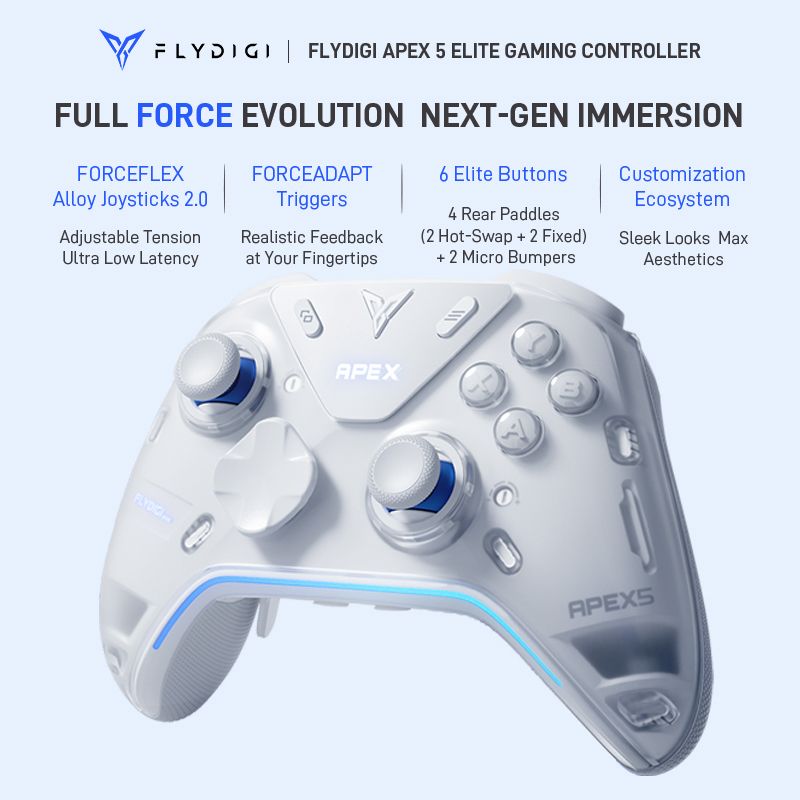 Gaming Console Cabinet - Manette de jeu sans fil Flydigi