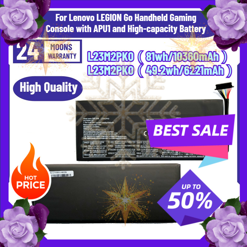 Gaming Console Lenovo Legion Go - SWZY 49,2 Wh/81 Wh L23M2PK0 pour