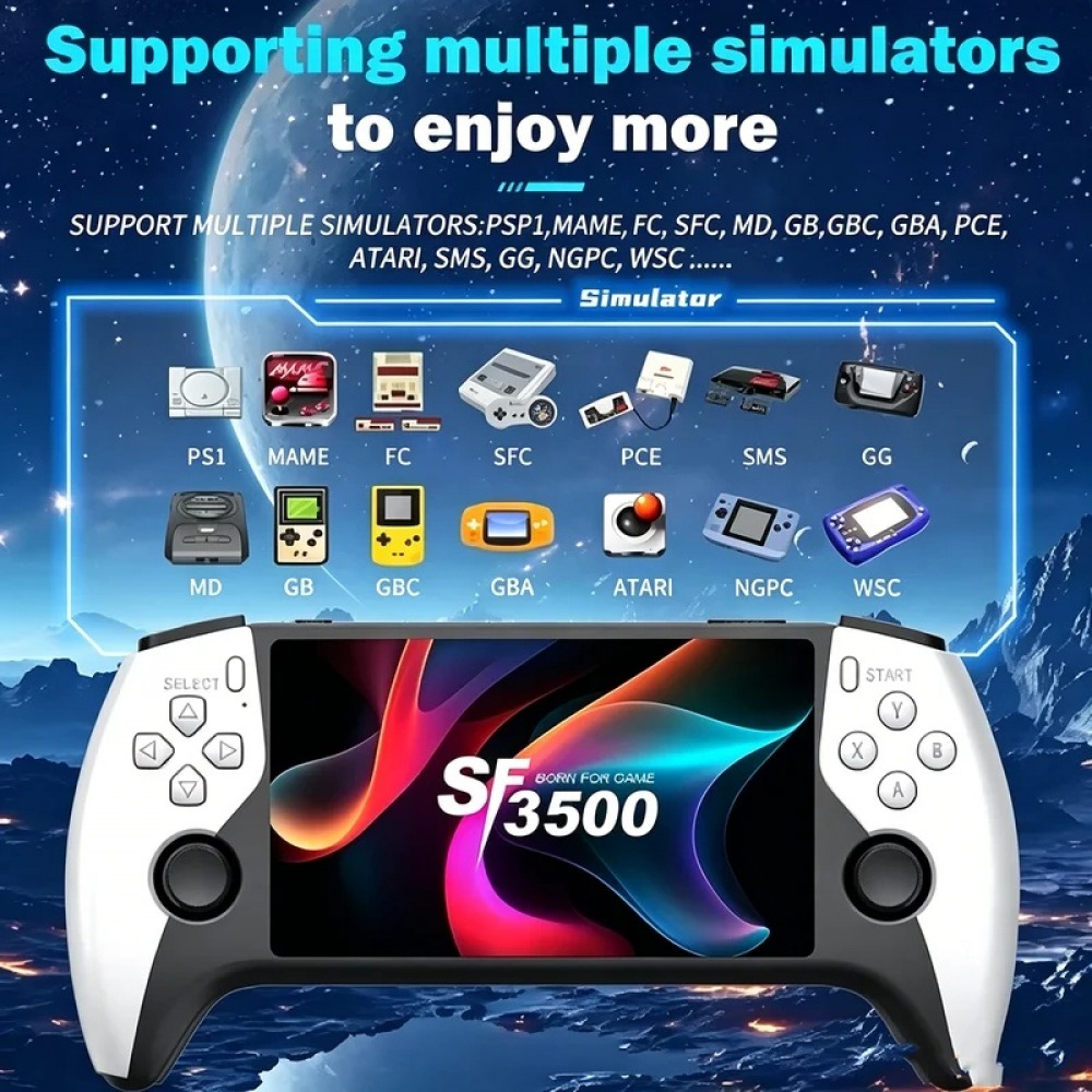 Gaming Console Latest - Console de jeu portable SF3500 5
