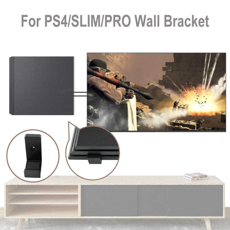Support mural pour Console PS4 - Gaming Console Tv Stand avis et prix
