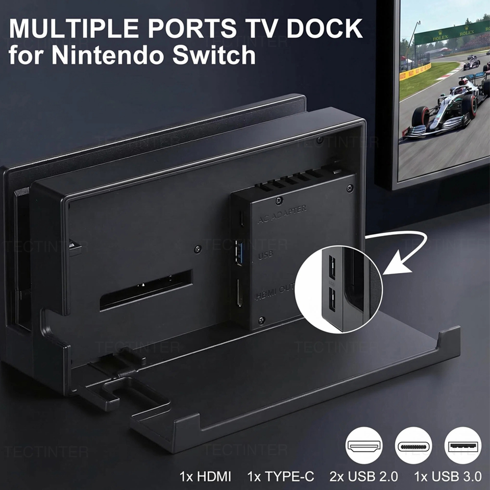 Station de charge 2 en 1 pour  - Gaming Console Tv Stand avis et prix