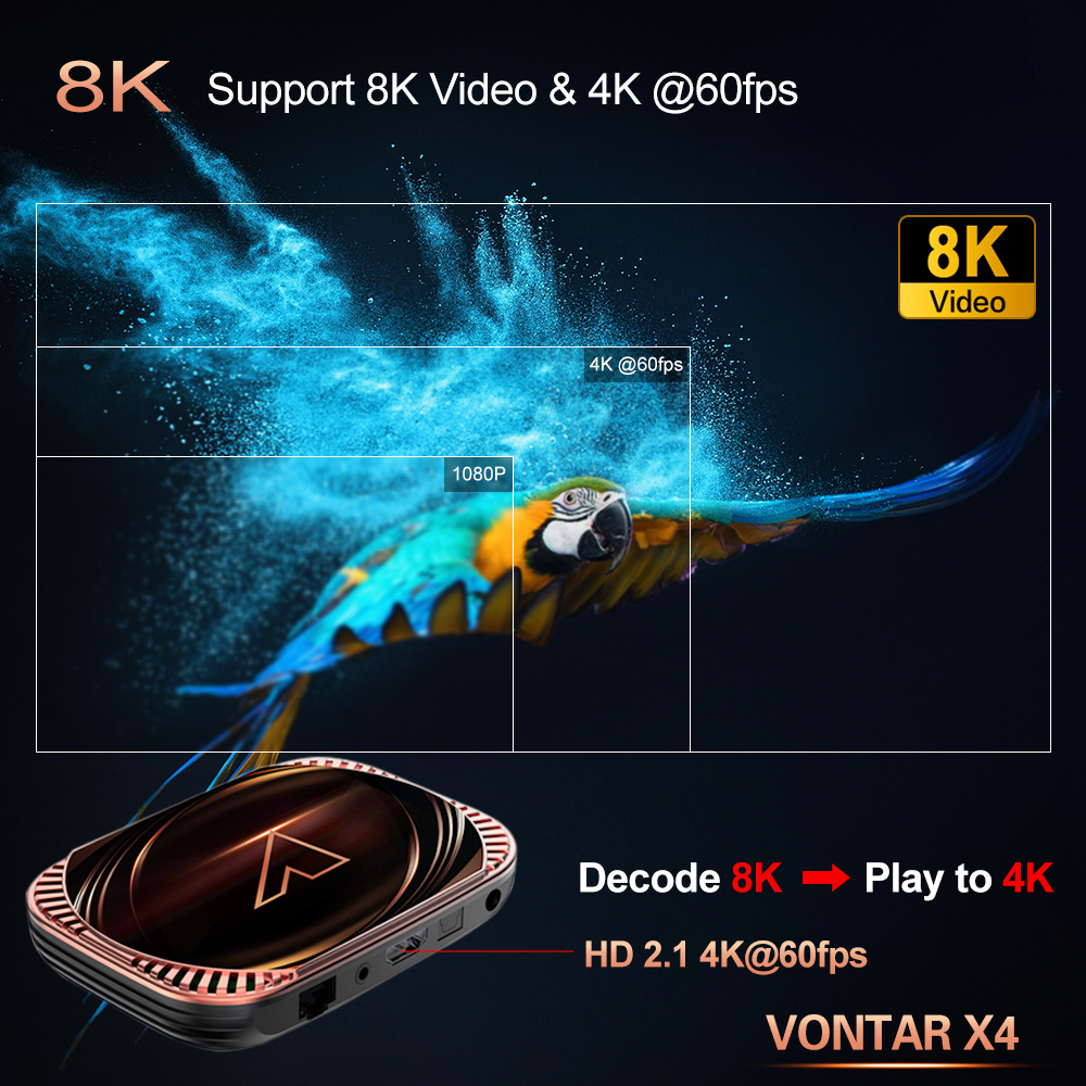 Boîtier TV intelligent VONTAR  - Gaming Console Tv Stand avis et prix