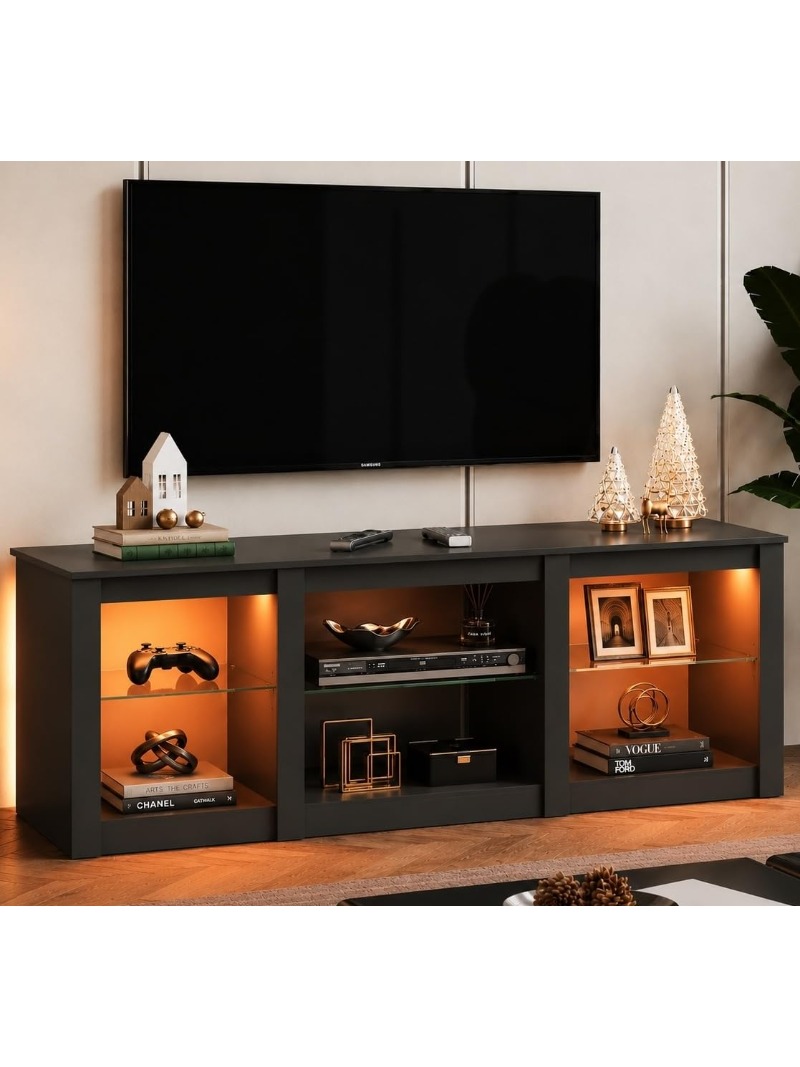 Meuble TV LED 58 pouces, centr - Gaming Console Tv Stand avis et prix