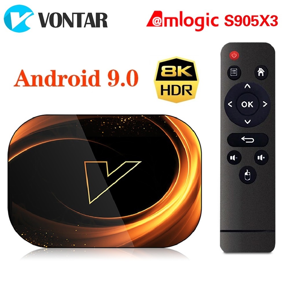 VONTAR X3 4GB 32GB 8K TV BOX A - Gaming Console Tv Stand avis et prix