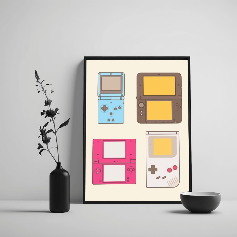 Affiche murale sur toile Évolu - Gaming Console Picture avis et prix