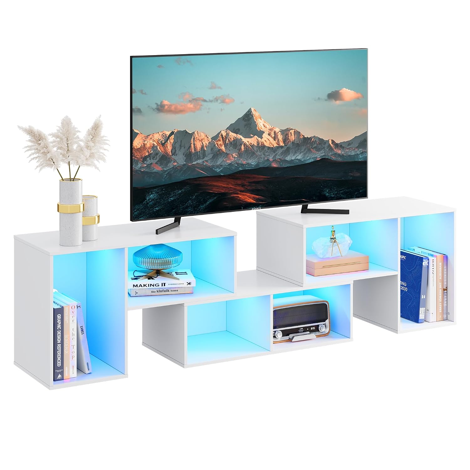 Meuble TV Déformable avec Band - Gaming Console Tv Stand avis et prix