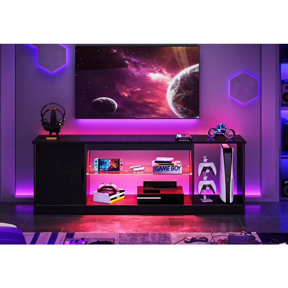 Centre de divertissement LED B - Gaming Console Tv Stand avis et prix