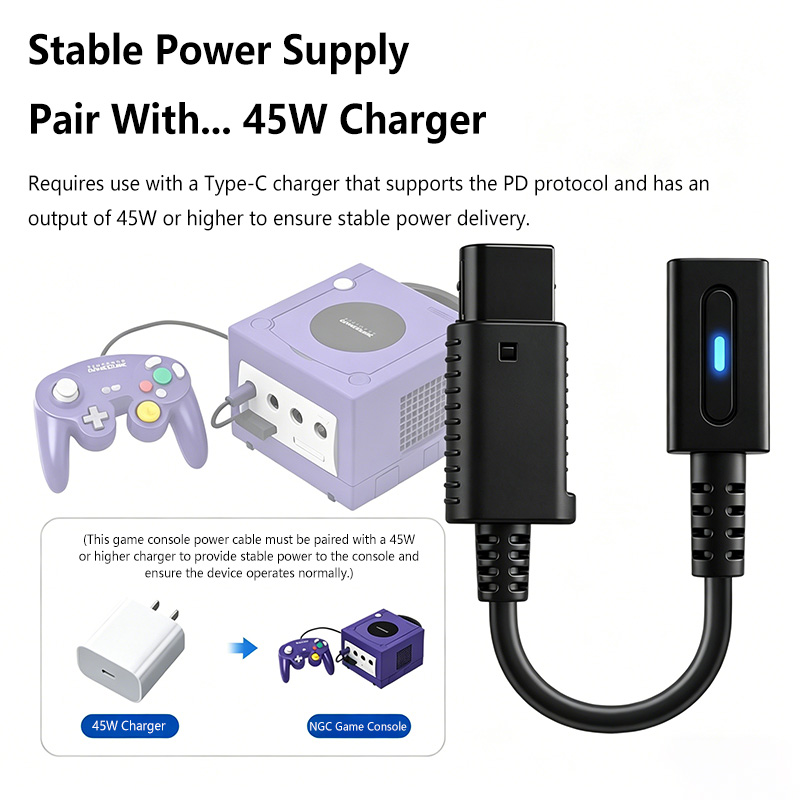 Câble de charge Type C 45W PD  - Gaming Console Latest avis et prix