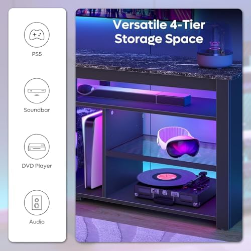 Meuble TV pour téléviseur 70 p - Gaming Console Tv Stand avis et prix