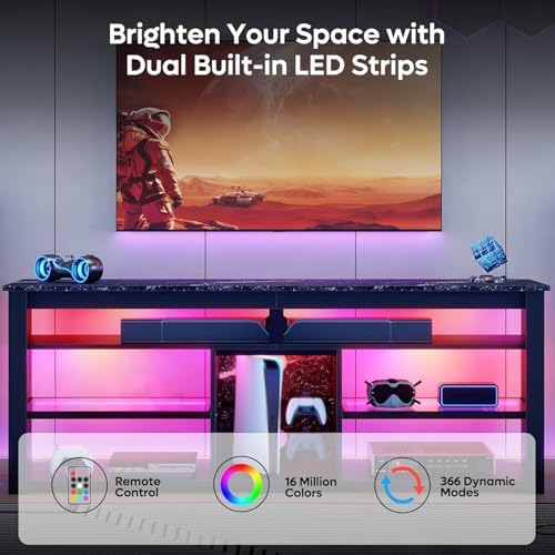 Meuble TV pour téléviseur 70 p - Gaming Console Tv Stand avis et prix