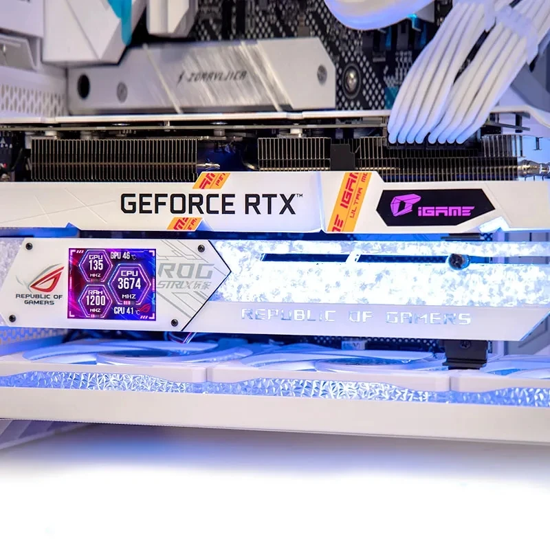 Support GPU pour écran LCD 2.2 - Gaming Console Cabinet avis et prix