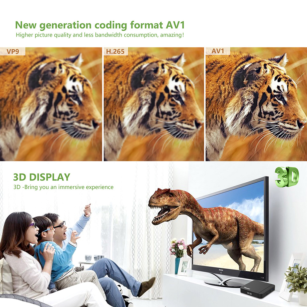 Boîtier TV intelligent Tanix W - Gaming Console Tv Stand avis et prix