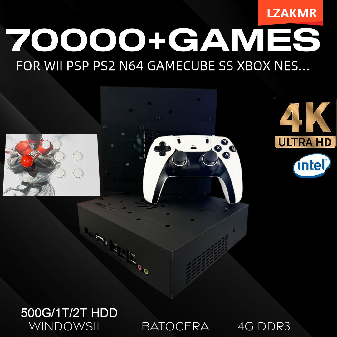 Console de jeu rétro 70000 + j - Gaming Console In Chinese avis et prix
